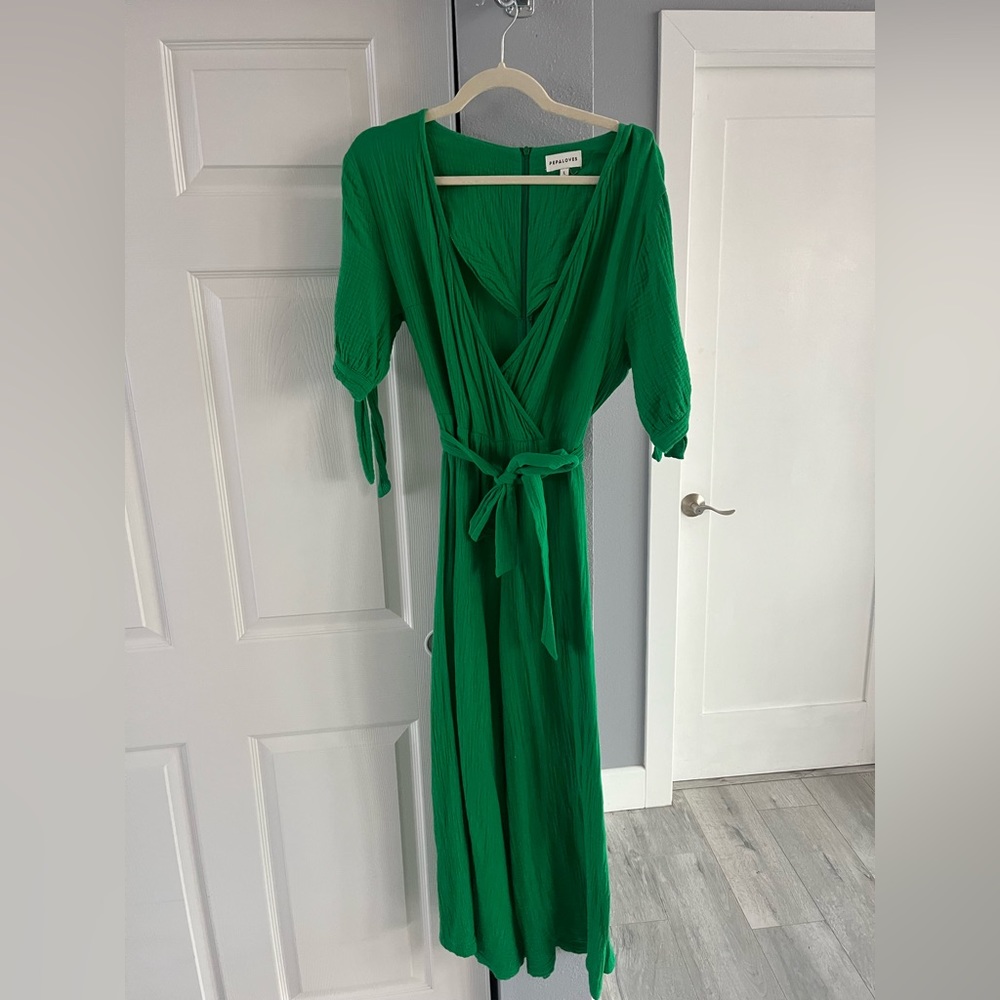 PepaLoves, Green jumpsuit, large